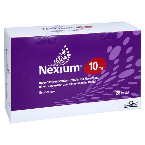 Nexium 10 mg magensaftr.Gra.z.Her.e.Sus. 28 St
