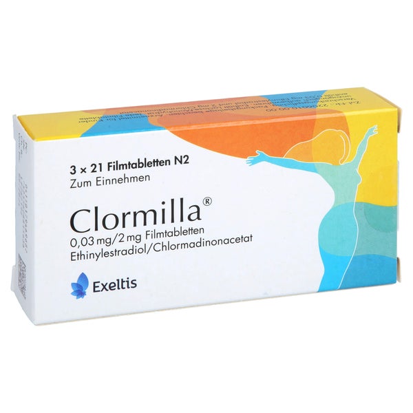 Clormilla 0,03 mg/2 mg Filmtabletten 3X21 St