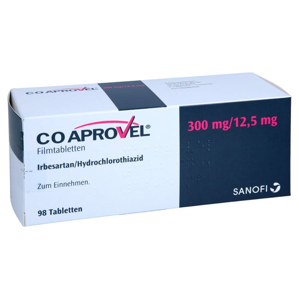 Coaprovel 300 Mg/12,5 mg Filmtabletten 98 St