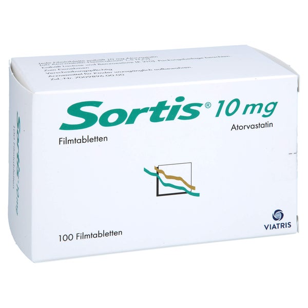Sortis 10 mg Filmtabletten 100 St