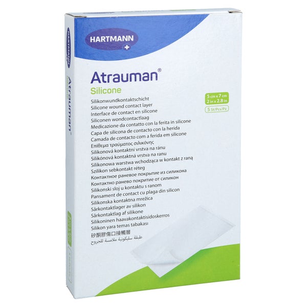 Atrauman Silicone Steril 5x7 cm Kompress 5 St