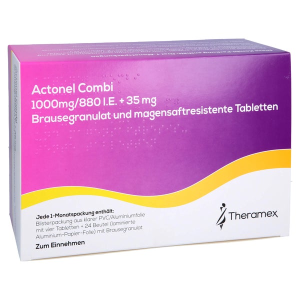 Actonel Combi 35mg + 1000mg/880 I.E. 3X1 P