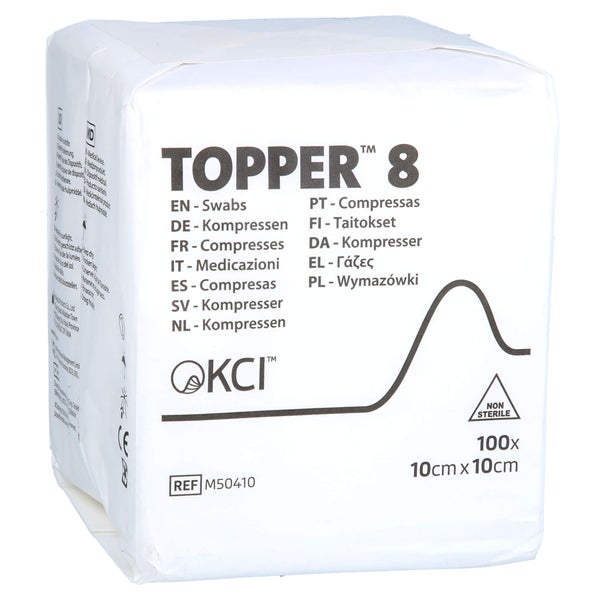 Topper 8 Kompr.10x10 cm unsteril 100 St