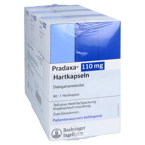 Pradaxa 110 mg Hartkapseln 180 St