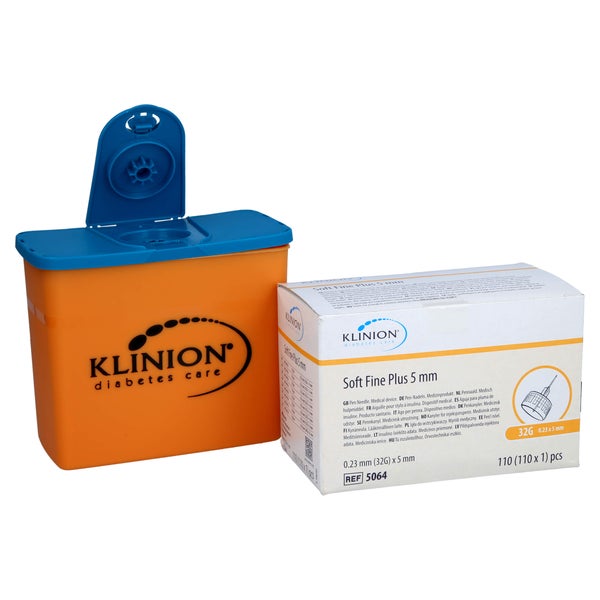 Klinion Soft fine plus Pen-Nadeln 0,23x5 110 St