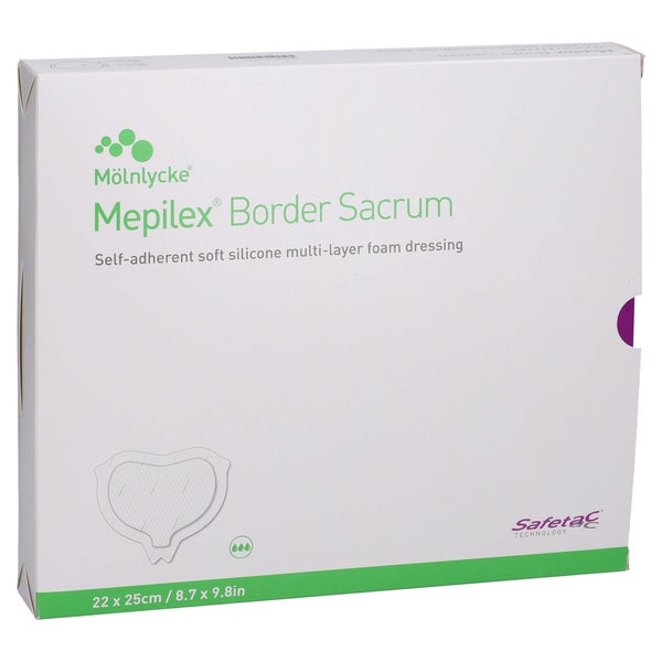 Mepilex Border Sacrum Schaumverb.22x25 c 10 St