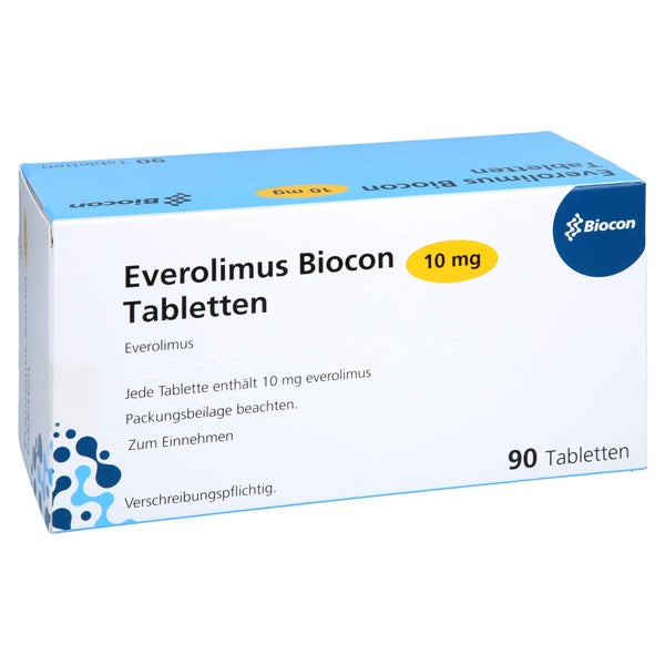 Everolimus Biocon 10 mg Tabletten 90 St
