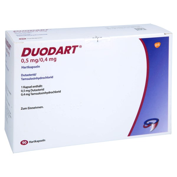 Duodart 0,5 Mg/0,4 mg Hartkapseln 90 St