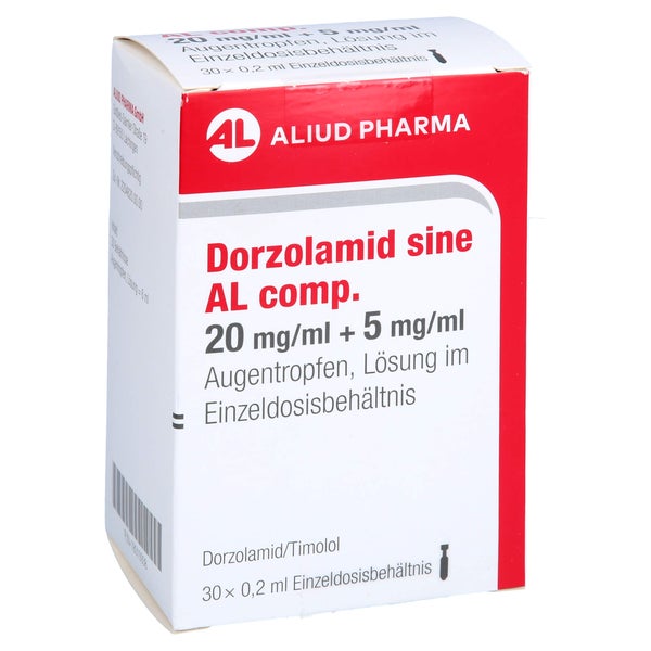DORZOLAMID sine AL comp. 20mg/ml+5mg/ml ATR im EDB 30X0,2 ml