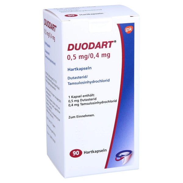 Duodart 0,5 Mg/0,4 mg Hartkapseln 90 St