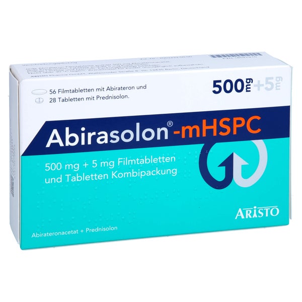ABIRASOLON-mHSPC 500 mg 56 FTB + 5 mg 28 TAB 1 St
