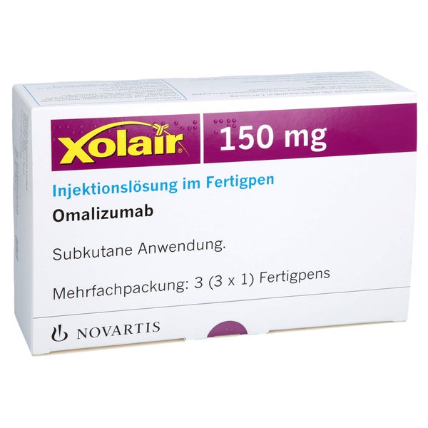 Xolair 150 Mg Injektionslösung I.e.fertigpen 3X1 St