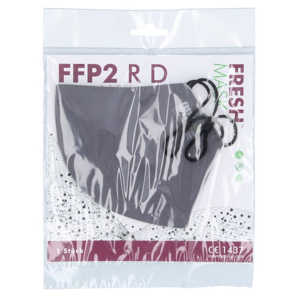 Fresh Aid+ Ffp2 Rd Komfort Maske Grau 1 St