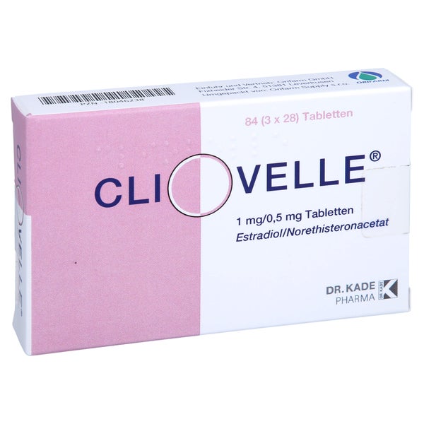Cliovelle 1 Mg/0,5 mg Tabletten 3X28 St