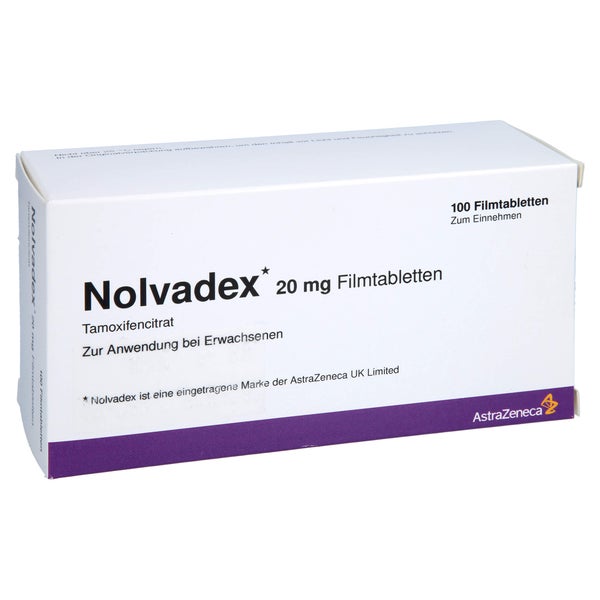 Nolvadex 20 mg Filmtabletten 100 St