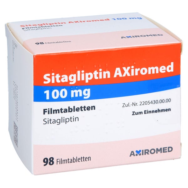 SITAGLIPTIN AXiromed 100 mg Filmtabletten 98 St