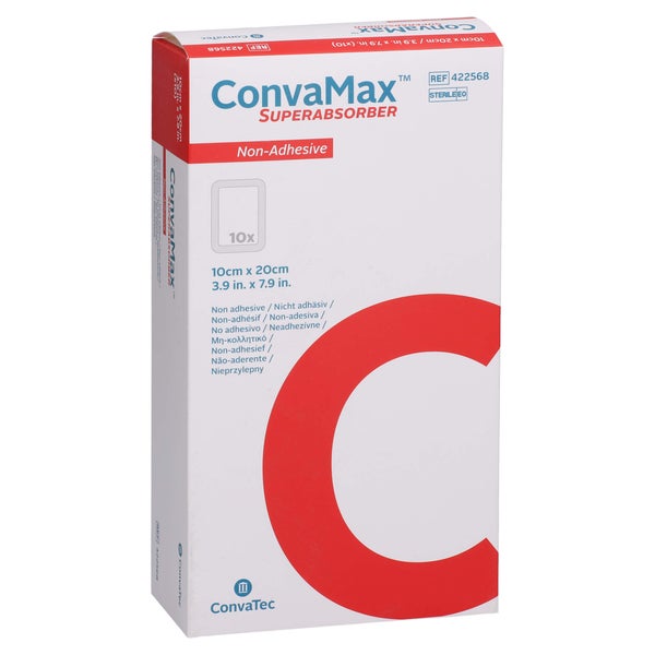 Convamax Superabsorber Nicht Adhäsiv 10x20 Cm 10 St