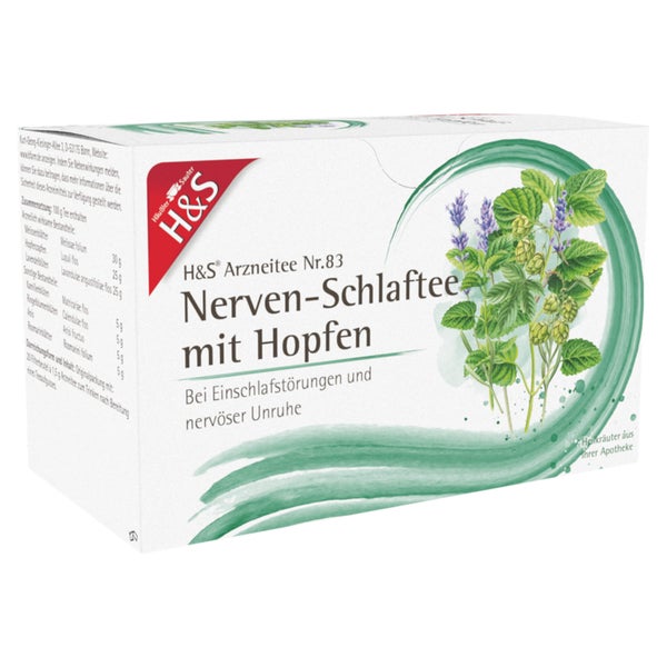 H&S Nerven- und Schlaftee mit Hopfen Fil 20X1,5 g