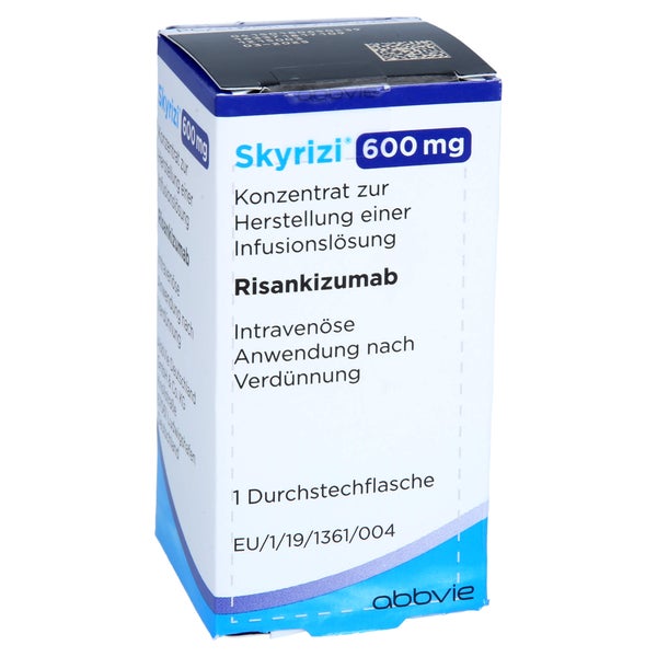Skyrizi 600 mg Konz.z.Her.e.Infusionslös 1 St