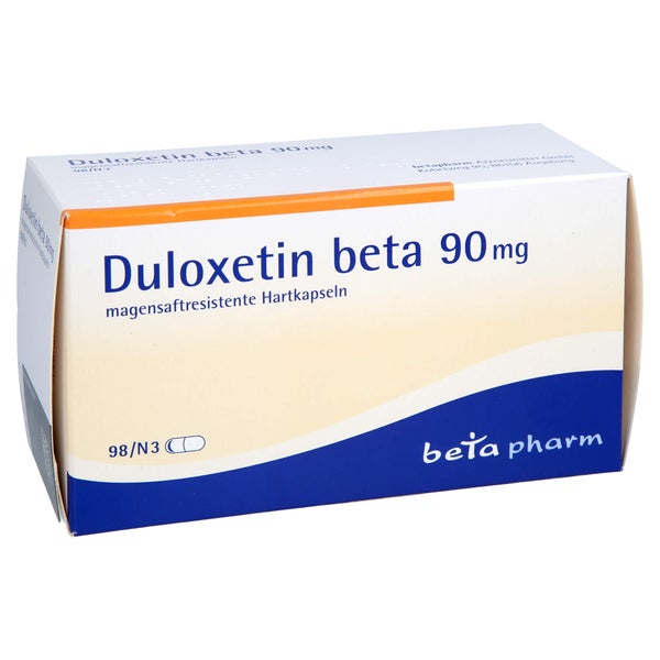 DULOXETIN beta 90 mg magensaftresistente Hartkaps. 98 St