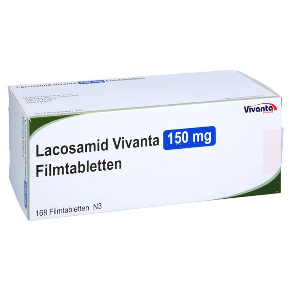 Lacosamid Vivanta 150 mg Filmtabletten 168 St