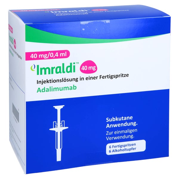 IMRALDI 40 mg/0,4 ml Inj.-Lösung i.e.Fertigspritze 6 St