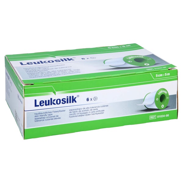 Leukosilk 5 cmx5 m 6 St