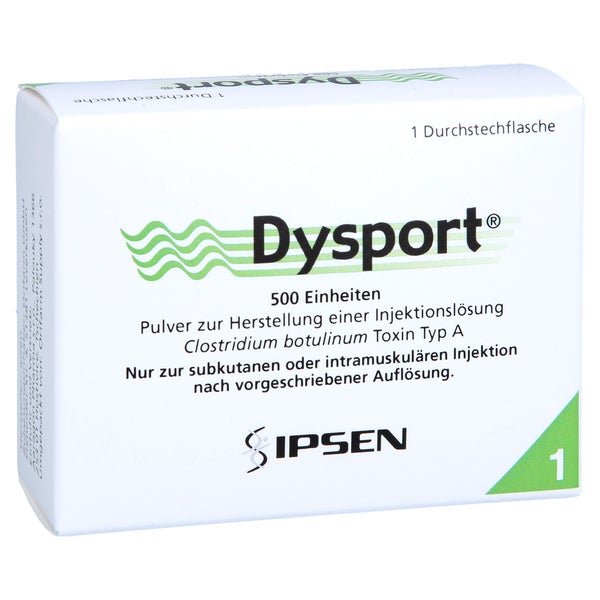 DYSPORT 500 Einheiten Pulver z.Herst.e.Inj.-Lsg. 1 St