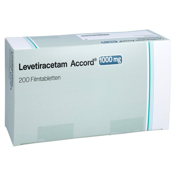 LEVETIRACETAM Accord 1000 mg Filmtabletten 200 St