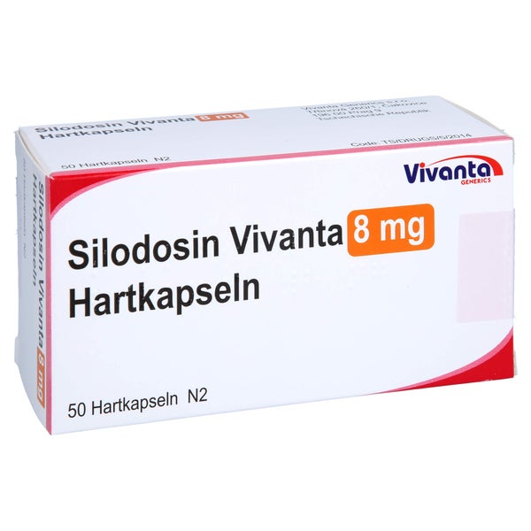 Silodosin Vivanta 8 mg Hartkapseln 50 St