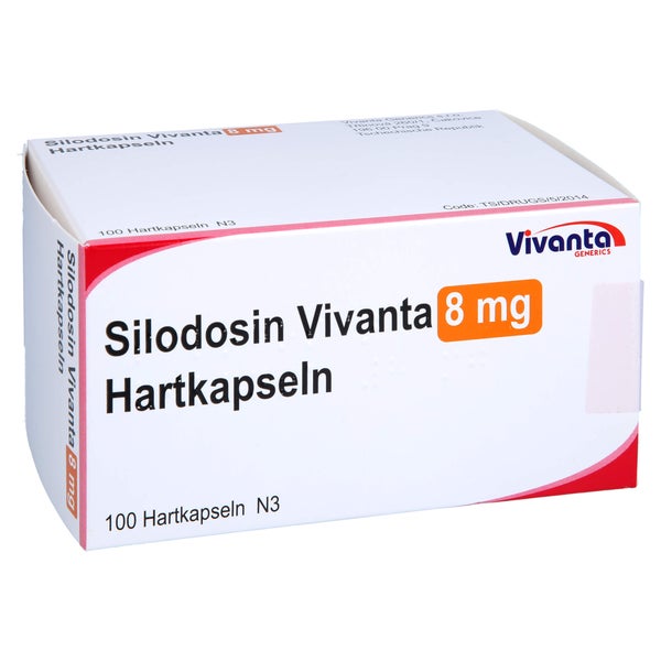 Silodosin Vivanta 8 mg Hartkapseln 100 St