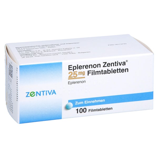Eplerenon Zentiva 25 mg Filmtabletten 100 St