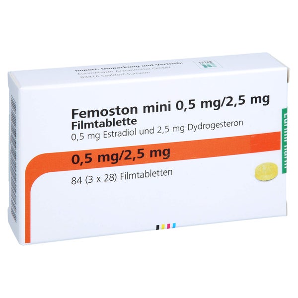 FEMOSTON mini 0,5 mg/2,5 mg Filmtabletten 84 St