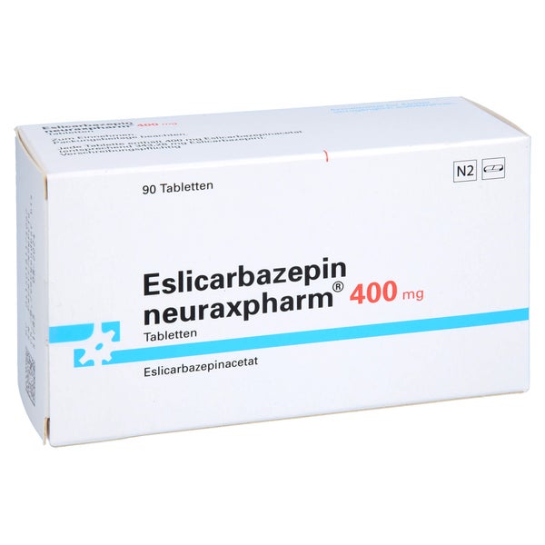 ESLICARBAZEPIN neuraxpharm 400 mg Tabletten 90 St