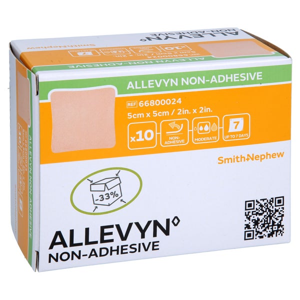Allevyn non Adhesive 5x5 cm Wundverband 10 St