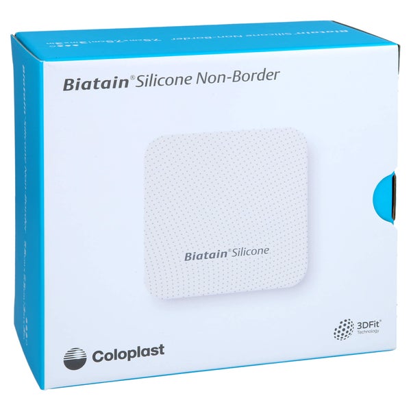 Biatain Silicone Non-border Schaumverb.7,5x7,5 Cm 10 St