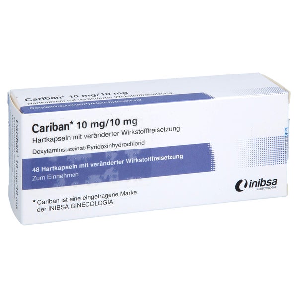 CARIBAN 10 mg/10 mg Hartk.m.veränd.Wirkst.-Frs. 48 St