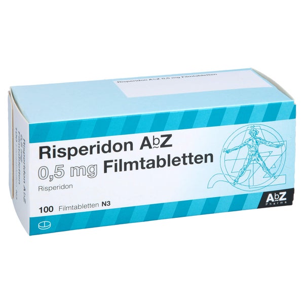 Risperidon AbZ 0,5 mg Filmtabletten 100 St