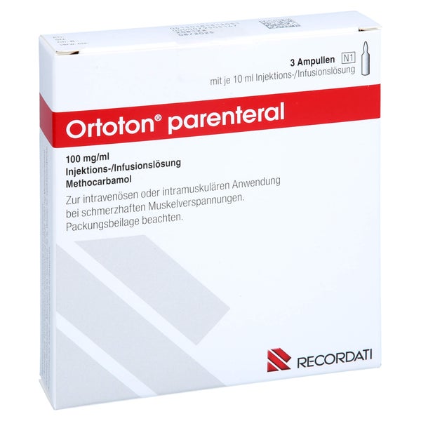 ORTOTON parenteral 100 mg/ml Inj./Inf.-L. Amp.10ml 3 St