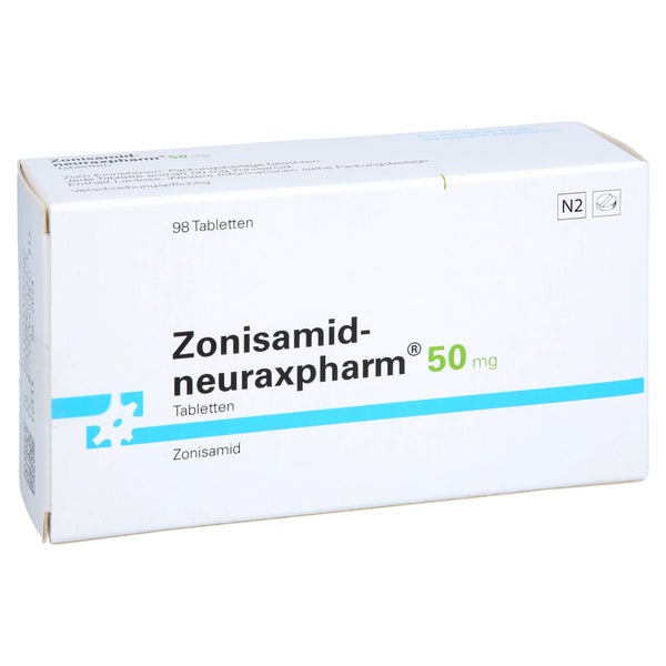 Zonisamid-neuraxpharm 50 mg Tabletten 98 St