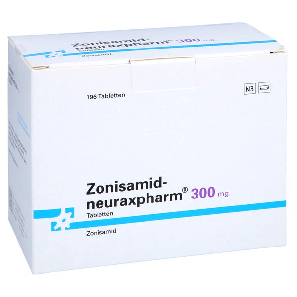 Zonisamid-neuraxpharm 300 mg Tabletten 196 St