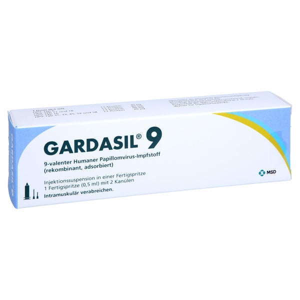 Gardasil 9 Inj.-sus.i.e.fertigspritze 1 St