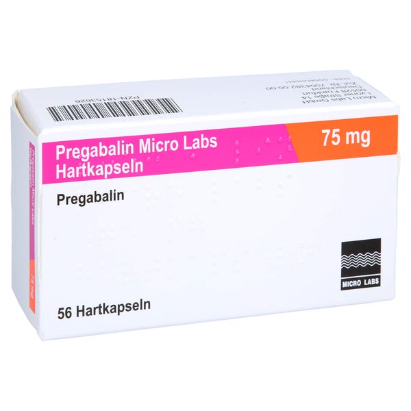Pregabalin Micro Labs 75 mg Hartkapseln 56 St