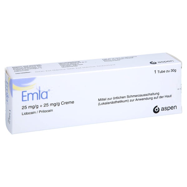 EMLA 25 mg/g + 25 mg/g Creme - Reimport 30 g