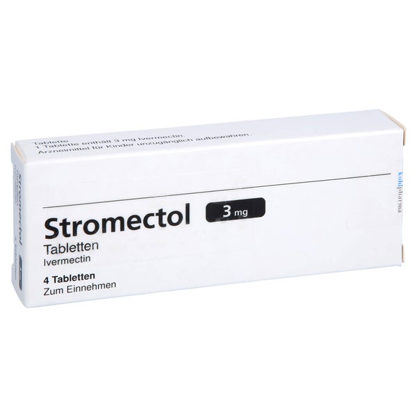Stromectol 3 mg Tabletten 4 St