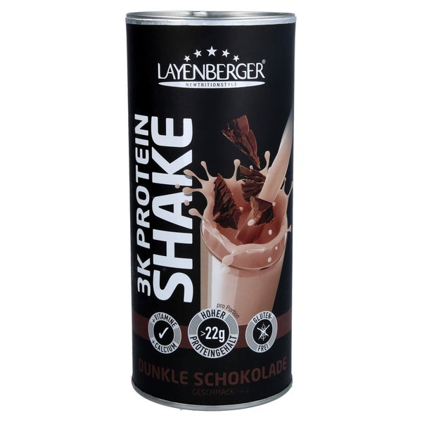 Layenberger 3k Protein Shake Dunkle Schokolade Plv 360 g