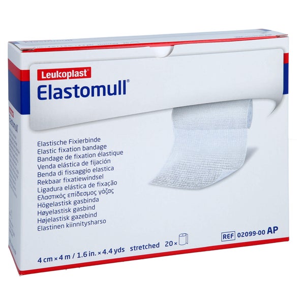 Elastomull 4 cmx4 m elast.Fixierb.2099 20 St