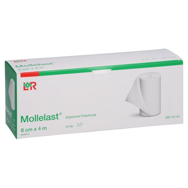 Mollelast Binden 8 cmx4 m weiß 20 St