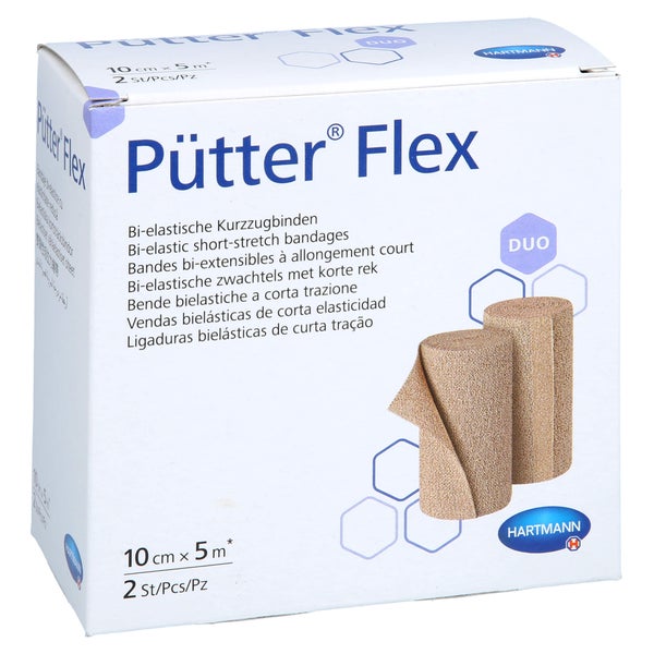 Pütter Flex Duo Binde 10 cmx5 m 2 St