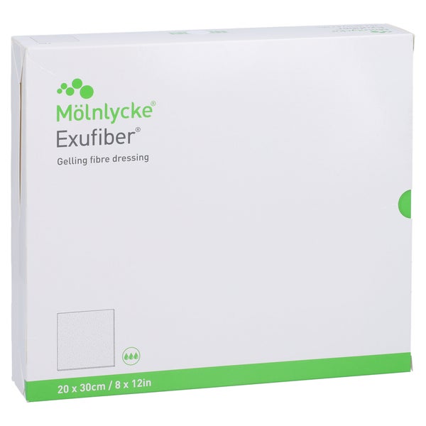 Exufiber 20x30 Cm Gel-faserverband 5 St
